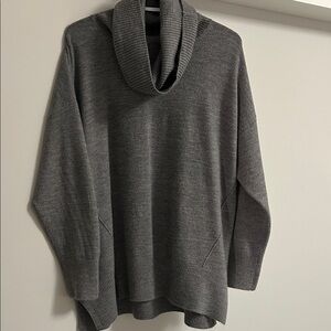French Connection Gray Turtleneck Sweater
